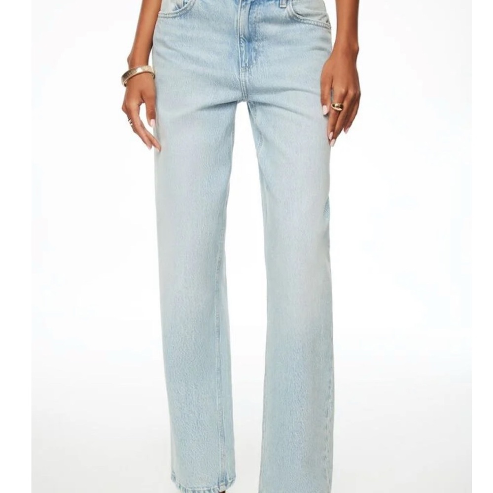 Dynamite Mika Relaxed Straight Jeans 25/0 NWT - Picture 6 of 7